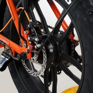 RKS RS3 Premium Katlanabilir Elektrikli Bisiklet Gri