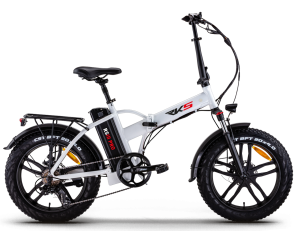 RKS RS3 Premium Katlanabilir Elektrikli Bisiklet Gri