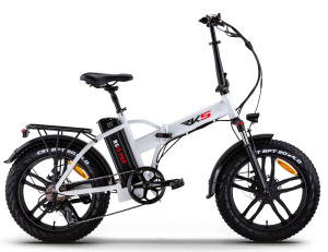 RKS RS3 Premium Katlanabilir Elektrikli Bisiklet Gri