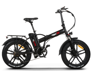 RKS RS3 Premium Katlanabilir Elektrikli Bisiklet Gri