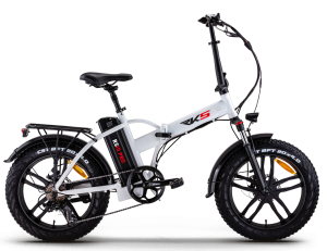 RKS RS3 Pro Katlanabilir Elektrikli Bisiklet Beyaz