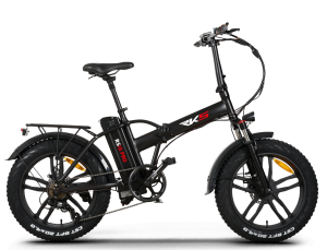 RKS RS3 Pro Katlanabilir Elektrikli Bisiklet Siyah