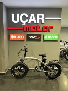 RKS RK3 Pro Katlanabilir Elektrikli Bisiklet Gri
